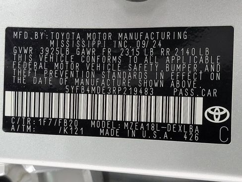 Used 2024 Toyota Corolla LE image 27