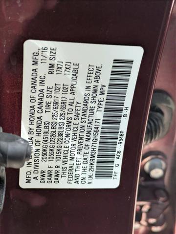 Used 2016 Honda CR-V EX-L image 25