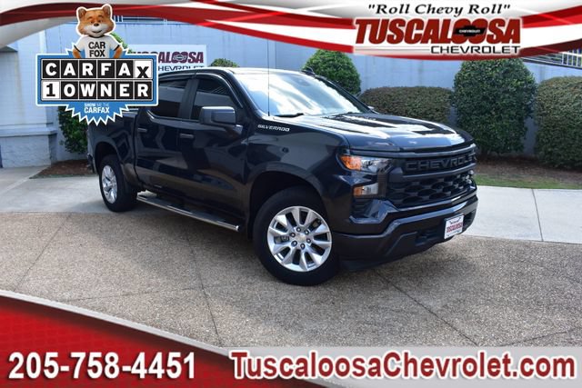 Certified 2023 Chevrolet Silverado 1500 Custom RWD image 1