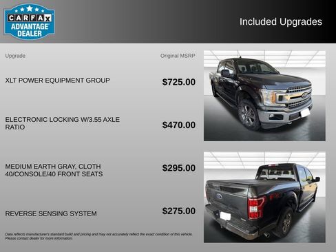 Used 2019 Ford F150 XLT w/ Equipment Group 302A Luxury AWD/4WD image 6