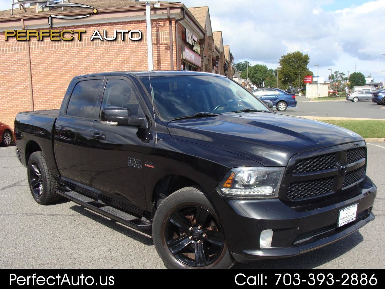 Used 2018 RAM 1500 Sport w/ Quick Order Package 26Q Night AWD/4WD image 1