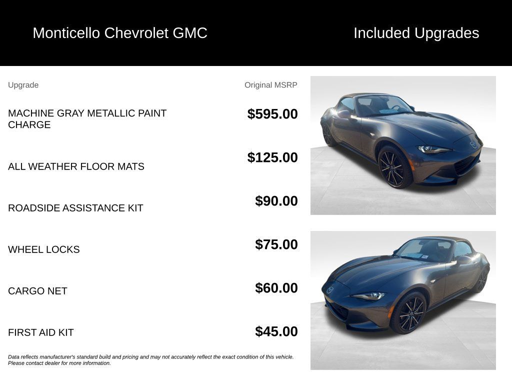 Used 2024 MAZDA MX-5 Miata Grand Touring RWD image 5