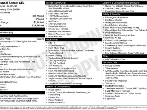 Used 2025 Hyundai Sonata SEL FWD image 4