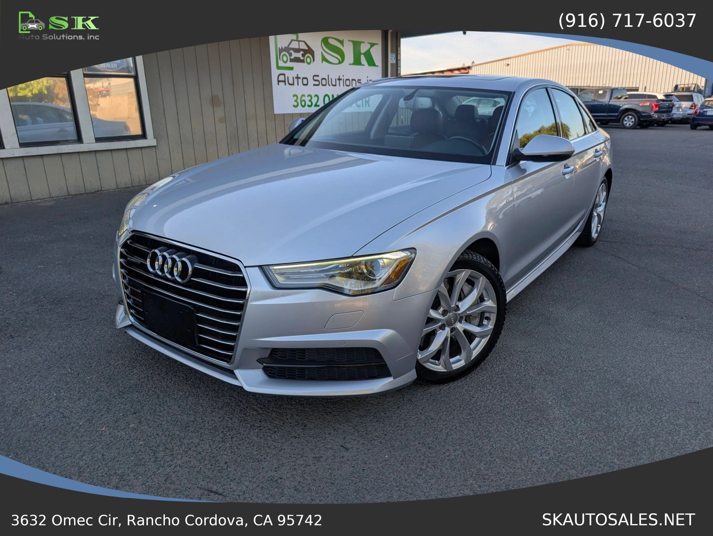 Used 2017 Audi A6 2.0T Premium Plus w/ Premium Plus Package AWD/4WD image 1