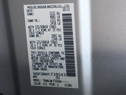 Used 2023 Nissan Rogue SV AWD/4WD image 33
