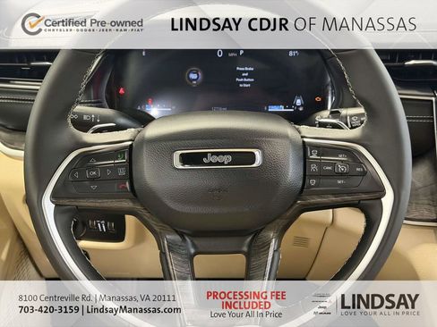 Certified 2025 Jeep Grand Cherokee Limited w/ Luxury Tech Group II AWD/4WD image 25