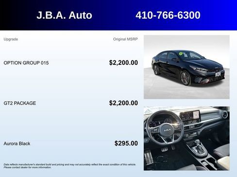 Used 2022 Kia Forte GT w/ GT2 Package image 5