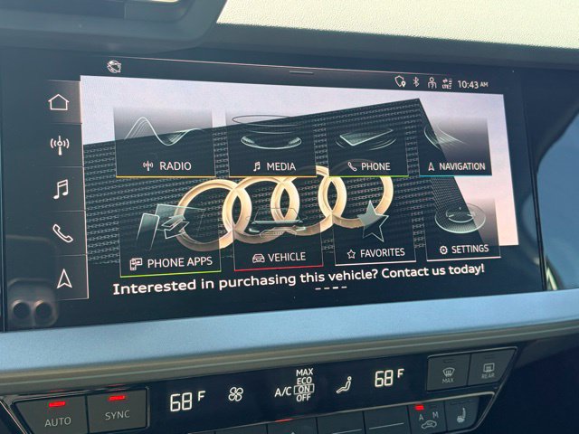Certified 2025 Audi A3 2.0T Premium w/ Black Optic Package AWD/4WD image 9