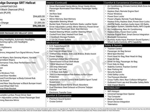 Used 2023 Dodge Durango SRT Hellcat image 41