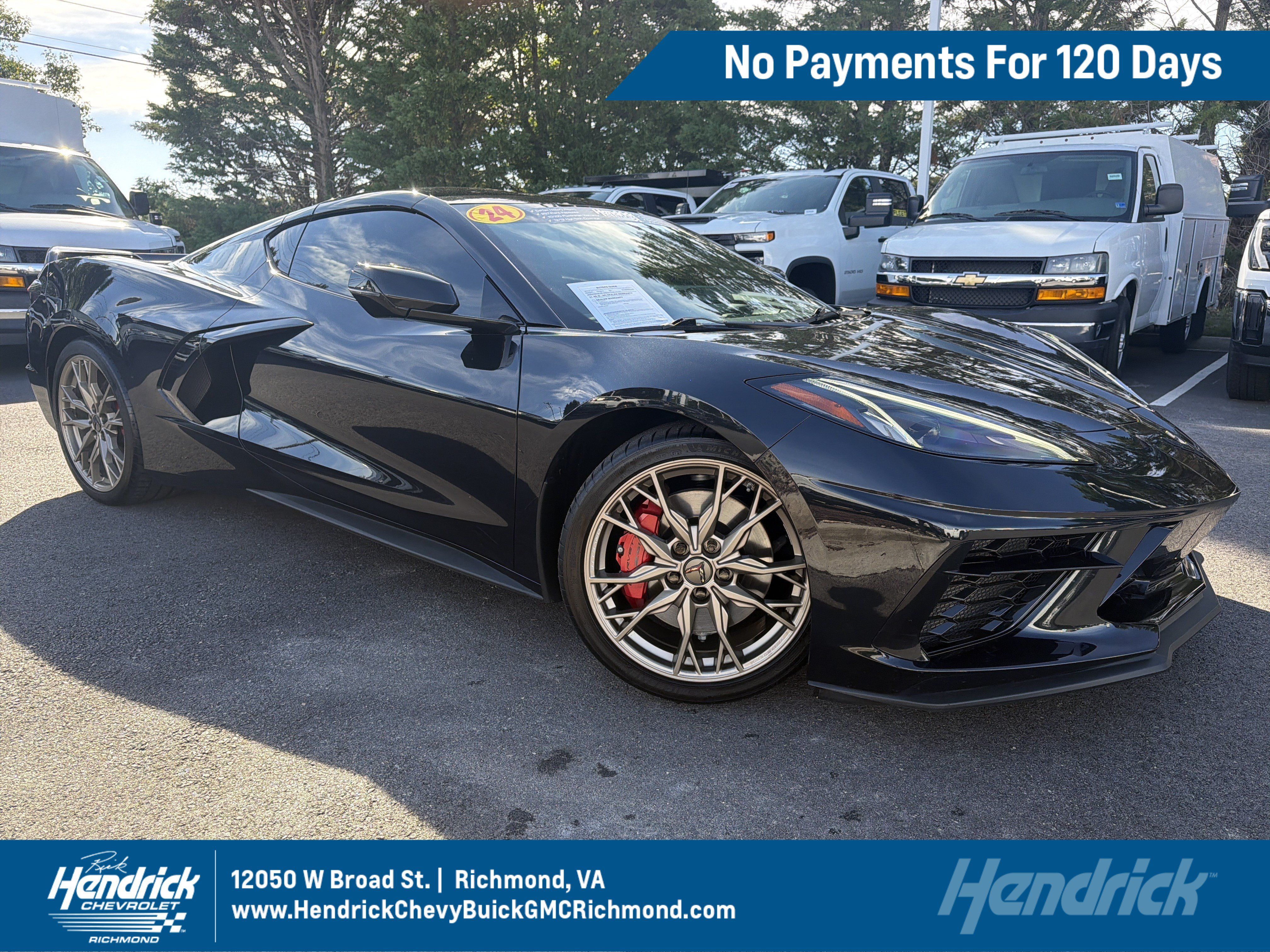 Used 2024 Chevrolet Corvette Stingray Coupe w/ Z51 Performance Package RWD image 1