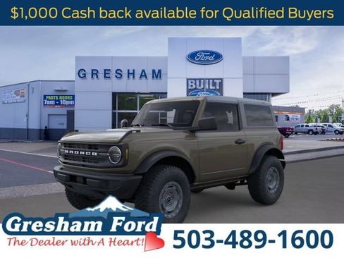 New 2025 Ford Bronco 2-Door w/ Sasquatch Package AWD/4WD image 1