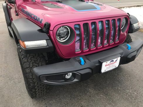 Used 2022 Jeep Wrangler Unlimited Rubicon 4xe w/ Cold Weather Group AWD/4WD image 60