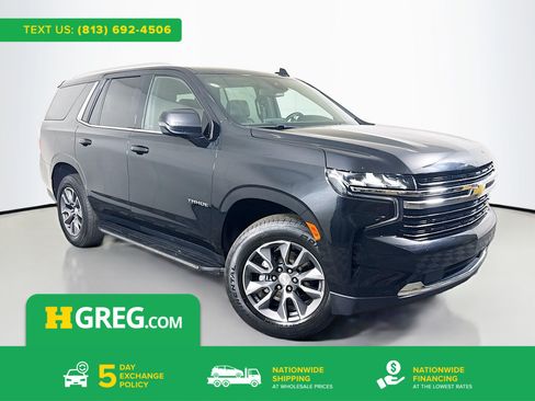 Used 2023 Chevrolet Tahoe LT w/ Luxury Package RWD image 1