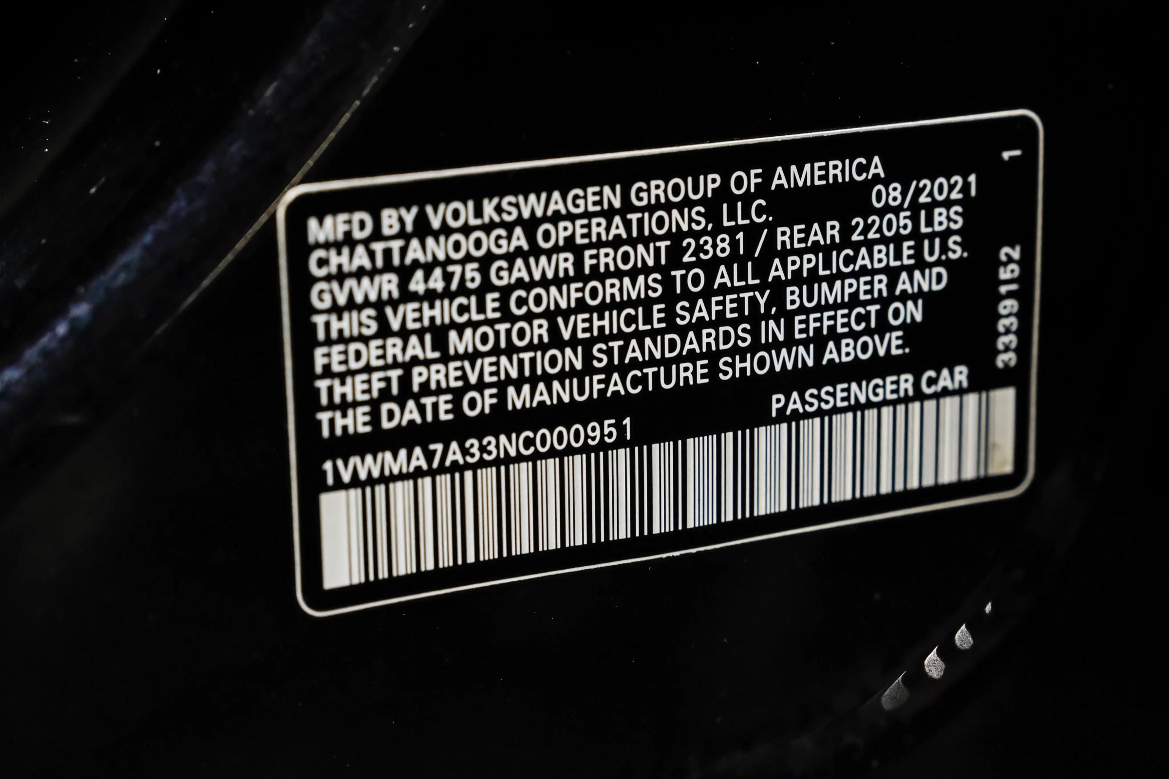 Used 2022 Volkswagen Passat 2.0T R-Line FWD image 55
