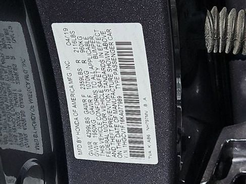 Used 2019 Honda Accord LX image 37