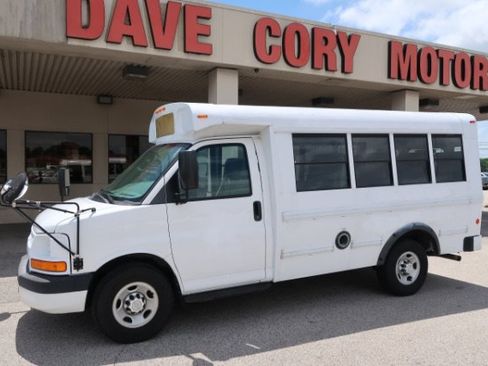 Used 2014 Chevrolet Express 3500 w/ School Bus Package RWD image 1