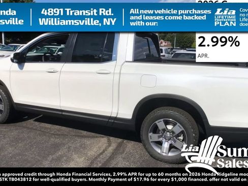 New 2026 Honda Ridgeline RTL image 6