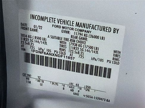 Used 2022 Ford F650 2WD Regular Cab Super Duty image 34