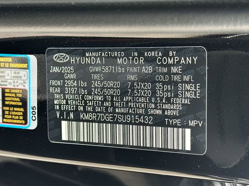 New 2025 Hyundai Palisade Calligraphy AWD/4WD image 31