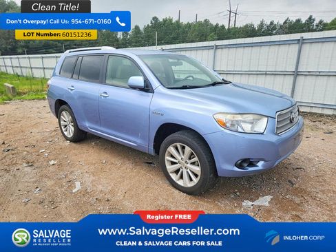 Used 2008 Toyota Highlander 4WD Hybrid image 5