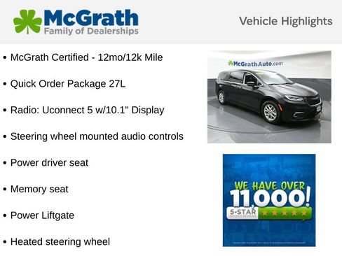 Used 2024 Chrysler Pacifica Touring-L FWD image 5