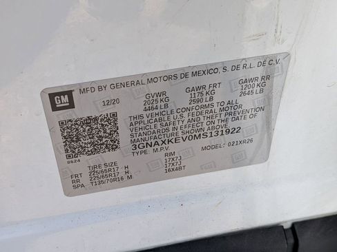 Used 2021 Chevrolet Equinox LT FWD image 28