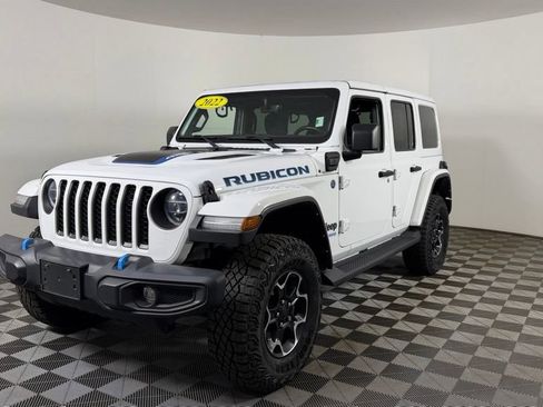 Used 2022 Jeep Wrangler Unlimited Rubicon 4xe AWD/4WD image 3