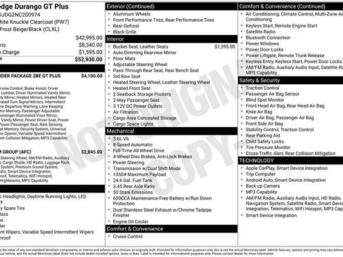 Used 2022 Dodge Durango GT AWD/4WD image 14