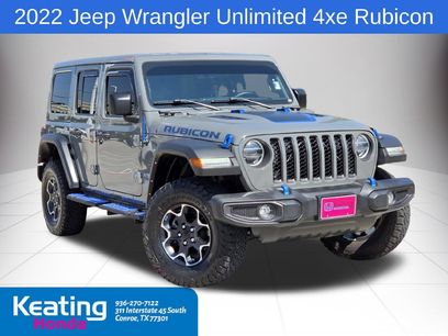 Used 2022 Jeep Wrangler Unlimited Rubicon 4xe