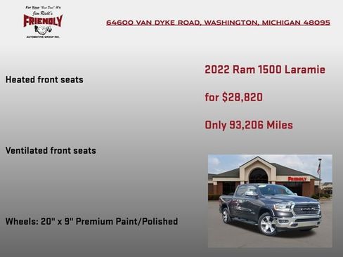Used 2022 RAM 1500 Laramie image 25