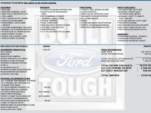 Used 2017 Ford F150 XLT w/ Equipment Group 302A Luxury image 2
