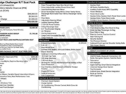 Used 2023 Dodge Challenger R/T Scat Pack w/ Plus Package RWD image 5