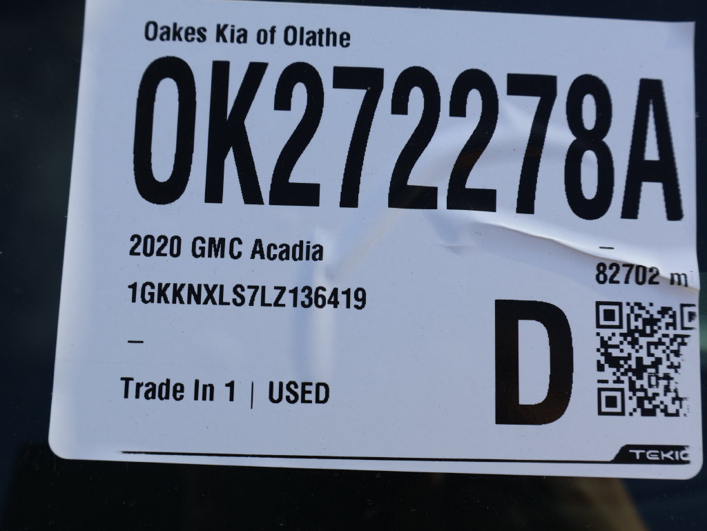 Used 2020 GMC Acadia Denali AWD/4WD image 15