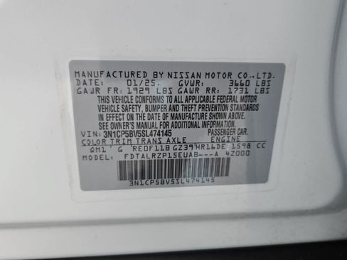 Used 2025 Nissan Kicks Play S FWD image 7