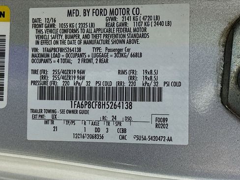 Used 2017 Ford Mustang GT w/ Black Accent Package image 35