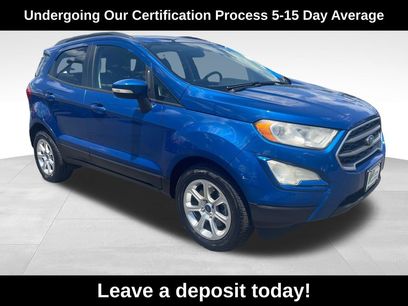 Used 2018 Ford EcoSport SE w/ SE Convenience Package
