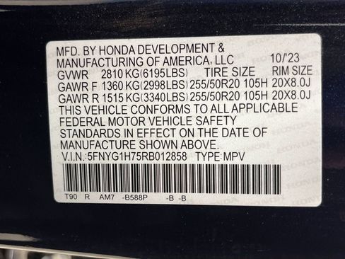 Used 2024 Honda Pilot Touring image 40