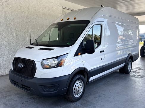 Used 2022 Ford Transit 350 148 High Roof Extended DRW RWD image 5
