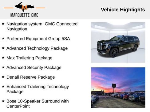 Used 2025 GMC Yukon Denali w/ Denali Reserve Package AWD/4WD image 2