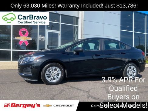 Certified 2019 Chevrolet Cruze LS image 1