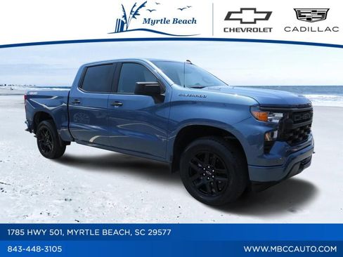 Used 2024 Chevrolet Silverado 1500 Custom AWD/4WD image 1