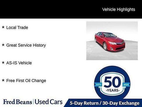 Used 2014 Toyota Camry XLE image 12