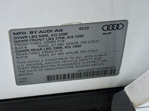 Used 2022 Audi Q5 2.0T Premium w/ Convenience Package AWD/4WD image 12