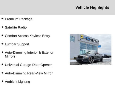 Used 2016 BMW 228i Convertible image 2