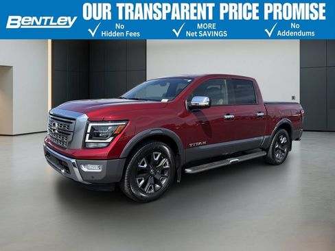 Used 2024 Nissan Titan Platinum Reserve w/ Moonroof Package RWD image 1
