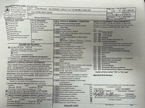 Used 2017 Chevrolet Silverado 1500 LT w/ All Star Edition image 28