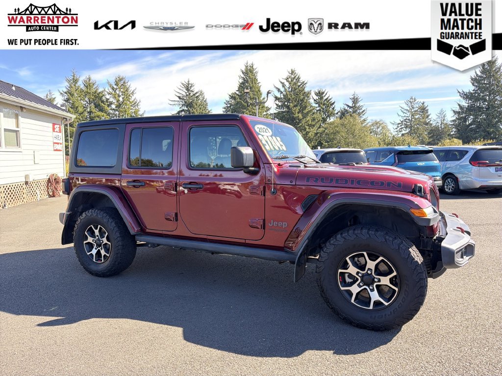 Used 2021 Jeep Wrangler Unlimited Rubicon AWD/4WD image 9