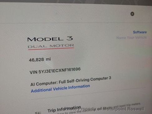 Used 2022 Tesla Model 3 Performance AWD/4WD image 3