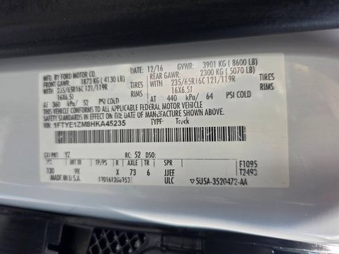 Used 2017 Ford Transit 150 130 Low Roof RWD image 23