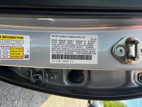 Used 2019 Honda Accord LX image 29